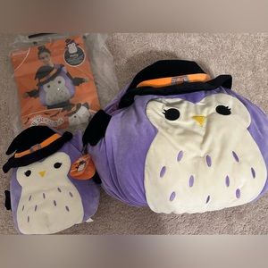 Squishmallow Holly the Owl Kids Costume & Bag